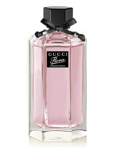 Flora Gorgeous Gardenia Eau de Toilette — Gardenia Pear & Frangipani Fresh Floral Women’s Luxury Fragrance | Pink Hexagonal Bottle 100ml