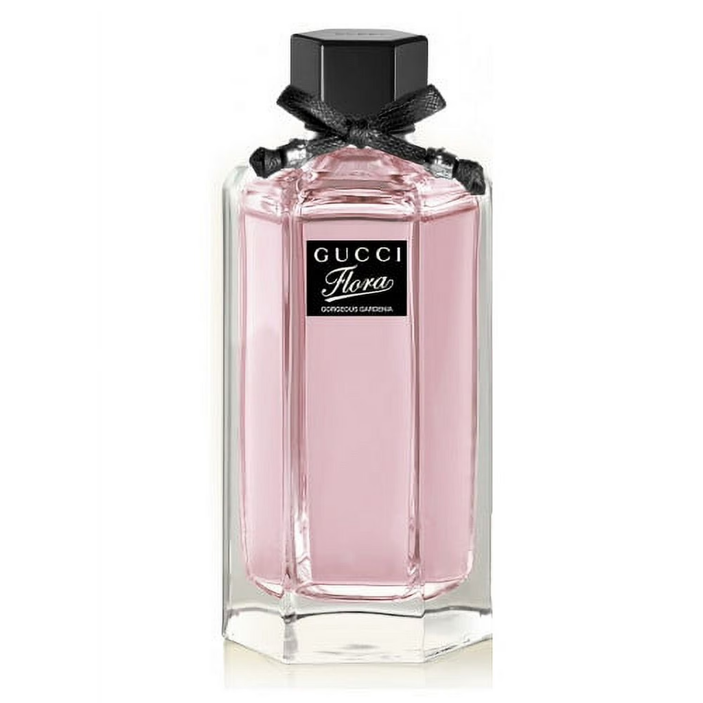 Flora Gorgeous Gardenia Eau de Toilette — Gardenia Pear & Frangipani Fresh Floral Women’s Luxury Fragrance | Pink Hexagonal Bottle 100ml 3.3 fl oz